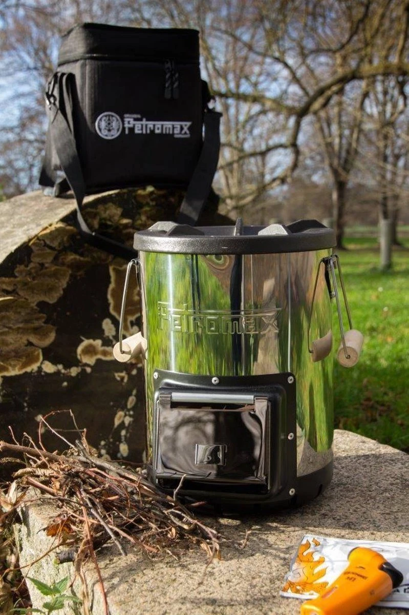 Petromax Rocket Stove Rf33 - Kooktoestel Op Houtvuur 7 Petromax Rocket Stove Rf33 - Kooktoestel Op Houtvuur - Afbeelding 7
