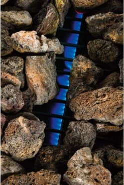 Halifax Gasbarbecue 5,5 KW - Buitenkeuken Met Lavasteen Grillplaat En Gaspit - 100x98 Cm -Optimaal Barbecue Winkel 802x1200