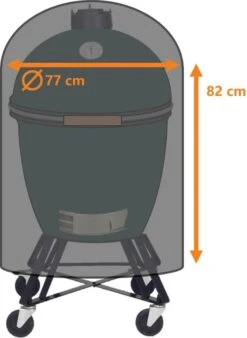 Luxe Waterdichte Ronde BBQ Hoes - 84 Cm X 77 Cm - Barbecue Beschermhoes - BBQ Accessoires - Geschikt Voor O.a. Kamado, Big Green Egg, Grill Guru, The Bastard, Patton, Weber 8 Luxe Waterdichte Ronde BBQ Hoes - 84 Cm X 77 Cm - Barbecue Beschermhoes - BBQ Accessoires - Geschikt Voor O.a. Kamado, Big Green Egg, Grill Guru, The Bastard, Patton, Weber -Optimaal Barbecue Winkel 878x1200 2