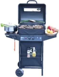 Halifax Gasbarbecue 5,5 KW - Buitenkeuken Met Lavasteen Grillplaat En Gaspit - 100x98 Cm -Optimaal Barbecue Winkel 921x1200 2